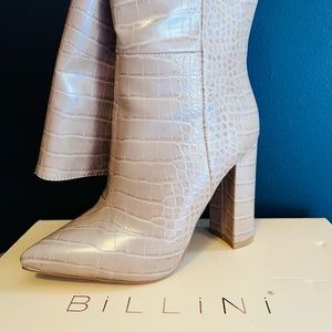 Billini “MILLA” Nude Croc Boots